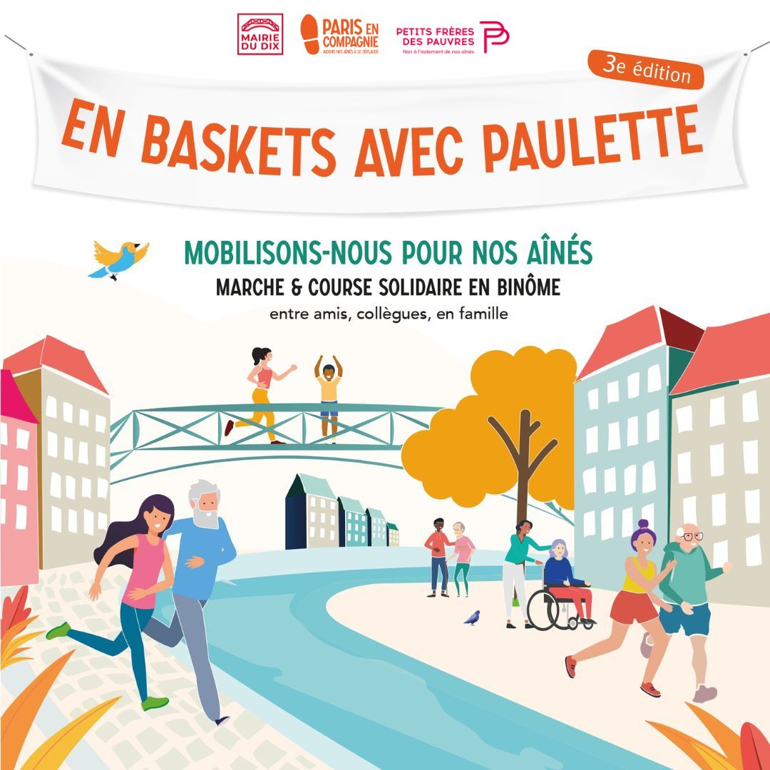 En baskets avec Paulette